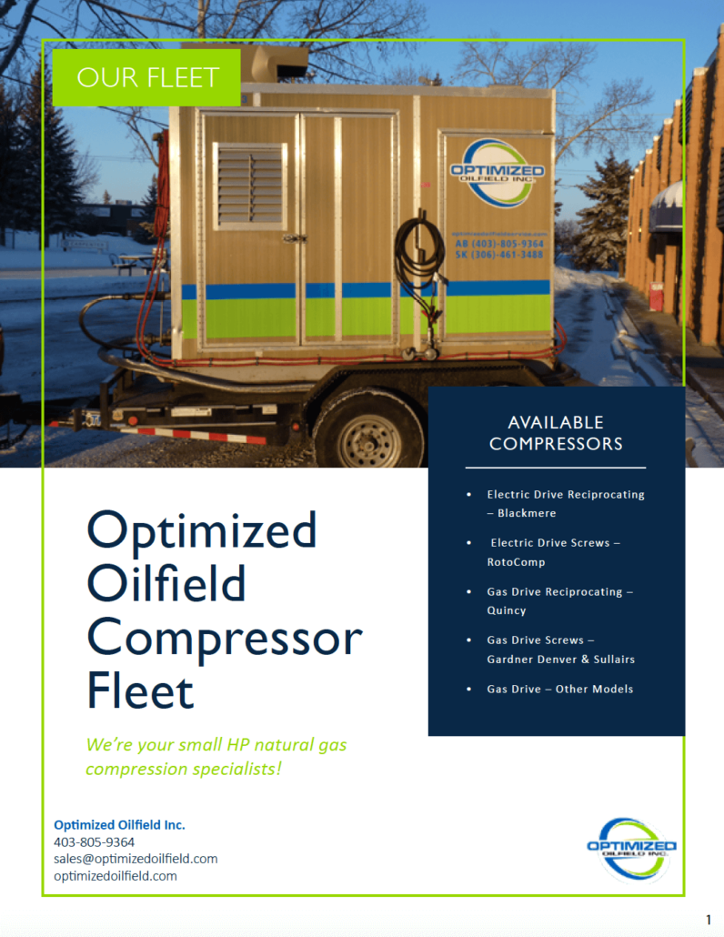 Fleet Catalog Optimized OilField